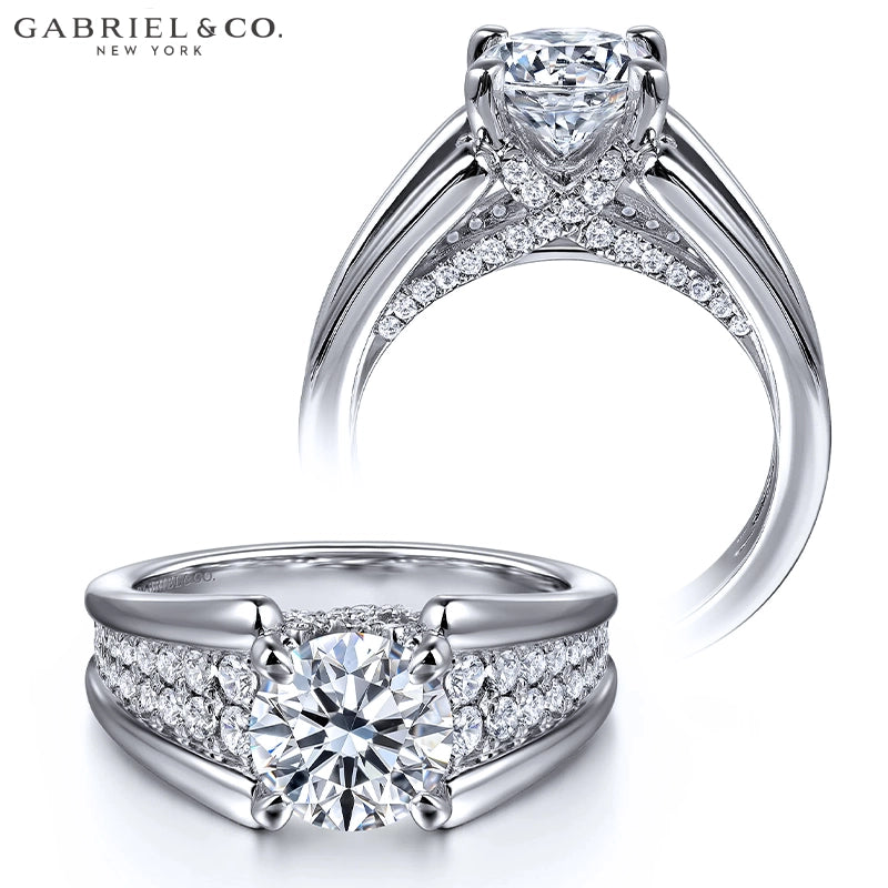 2.13cts Round Cut Lab Grown Diamond Ring