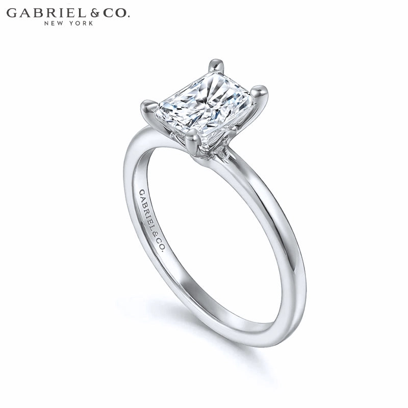 1.00ctr-2.00ctr Radiant Cut Lab Grown Diamond Ring