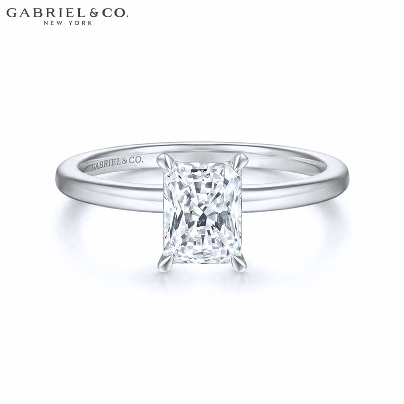 1.00ctr-2.00ctr Radiant Cut Lab Grown Diamond Ring