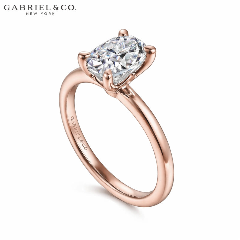 1.00ctr-2.00ctr Oval Cut Lab Grown Diamond Ring Tailor Made