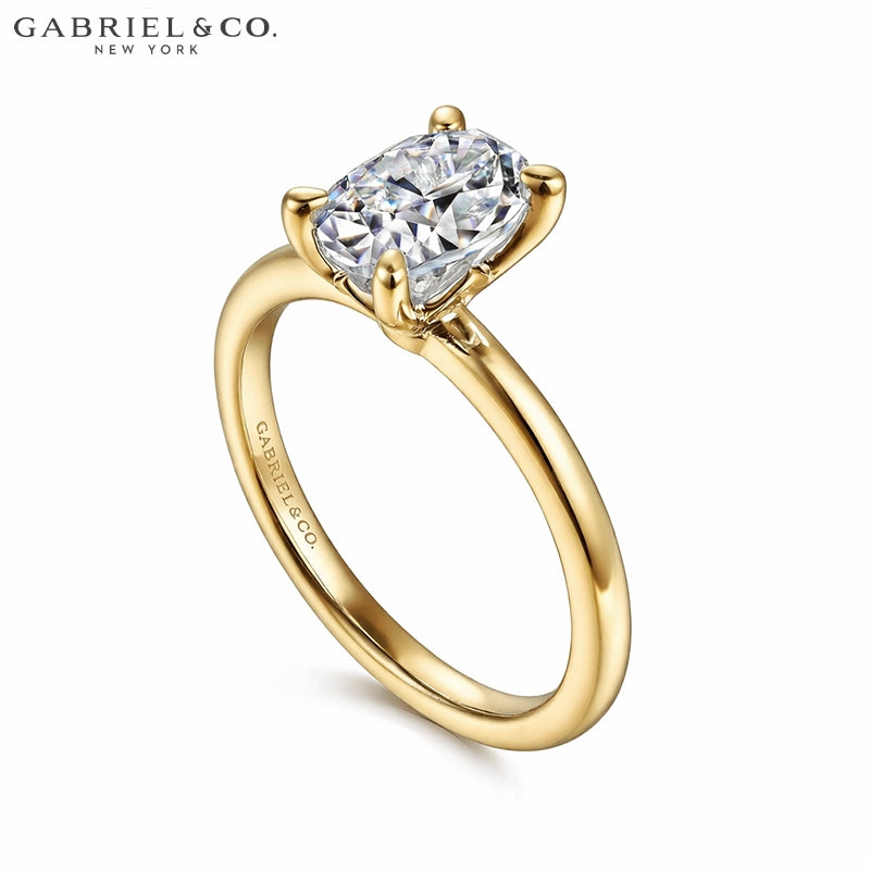 1.00ctr-2.00ctr Oval Cut Lab Grown Diamond Ring Tailor Made