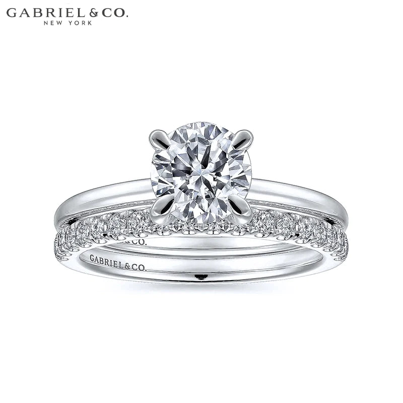 1.00ctw Round Cut Lab Grown Diamond Ring