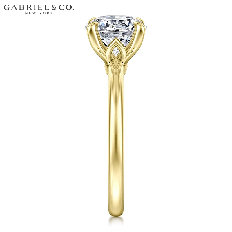 2.01ctw Round Cut Lab Grown Diamond Ring