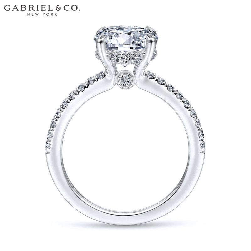 1.00ctr-2.00ctr Round Cut Natural Diamond Ring