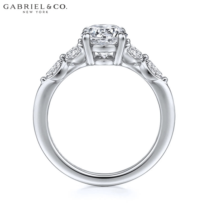 1.25ctr-2.00ctr Oval Cut Natural Diamond Ring Tailor Made