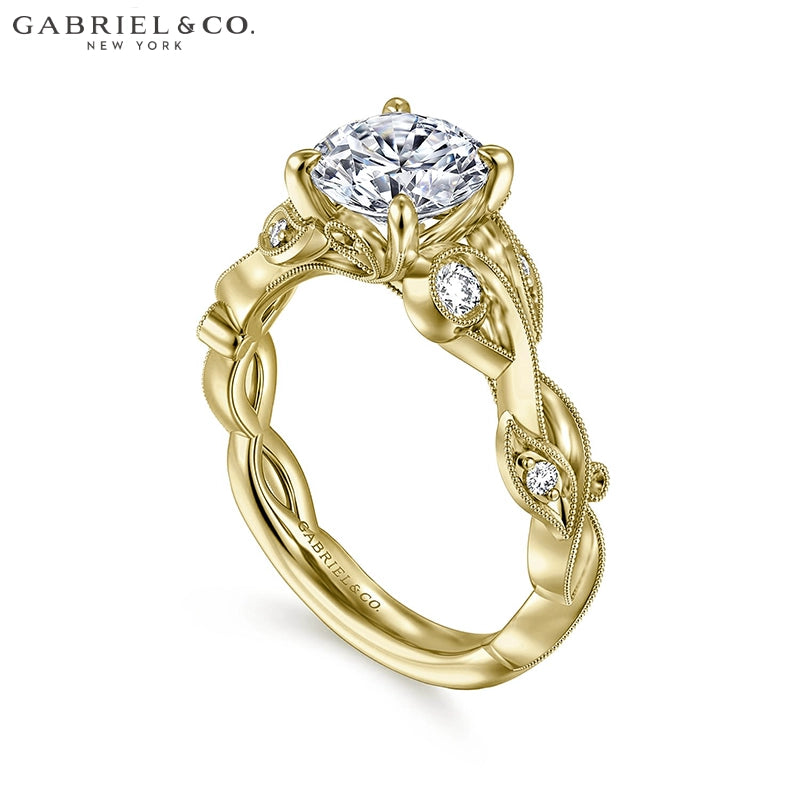 1.00ctr-2.00ctr Round Cut Natural Diamond Ring Tailor Made