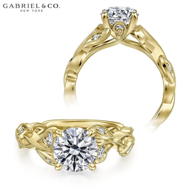 1.00ctr-2.00ctr Round Cut Natural Diamond Ring Tailor Made