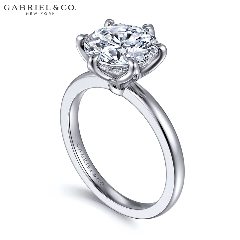3.08ctw Round Cut Lab Grown Diamond Ring