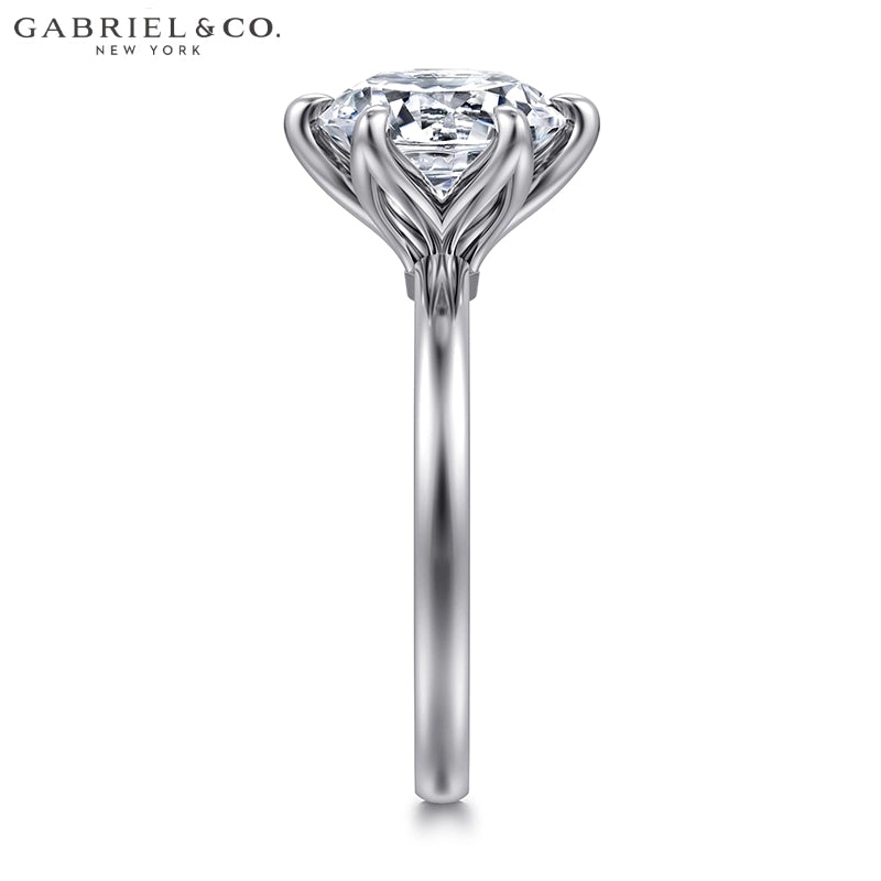 3.08ctw Round Cut Lab Grown Diamond Ring