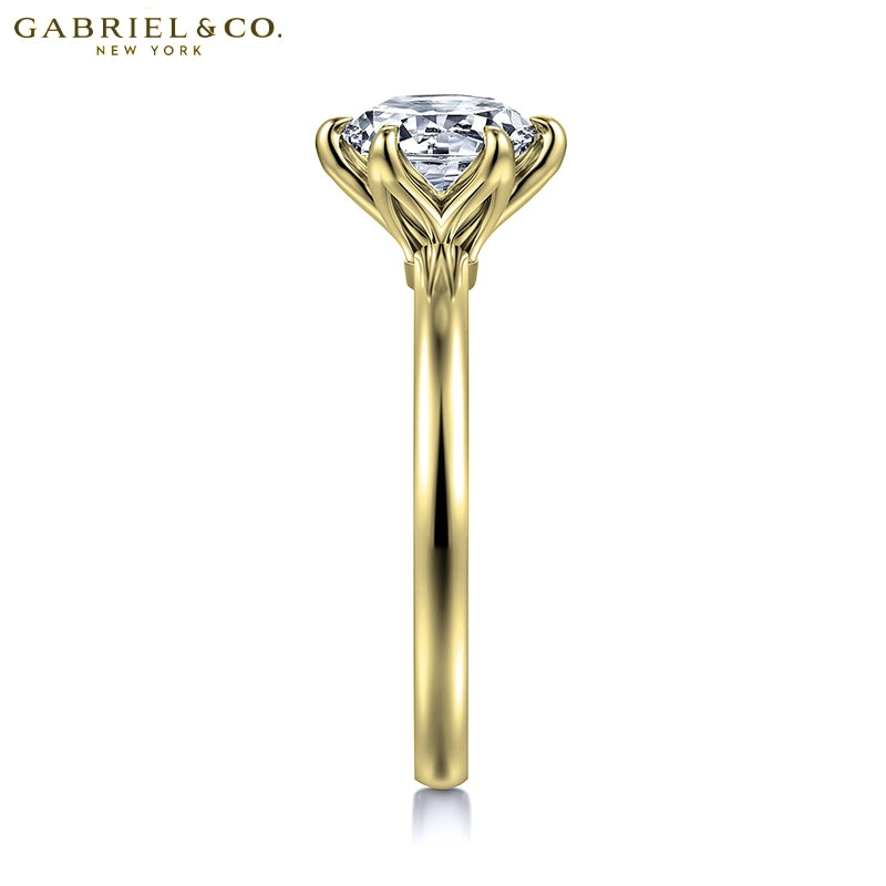 1.00ctr-2.00ctr Round Cut Natural Diamond Ring
