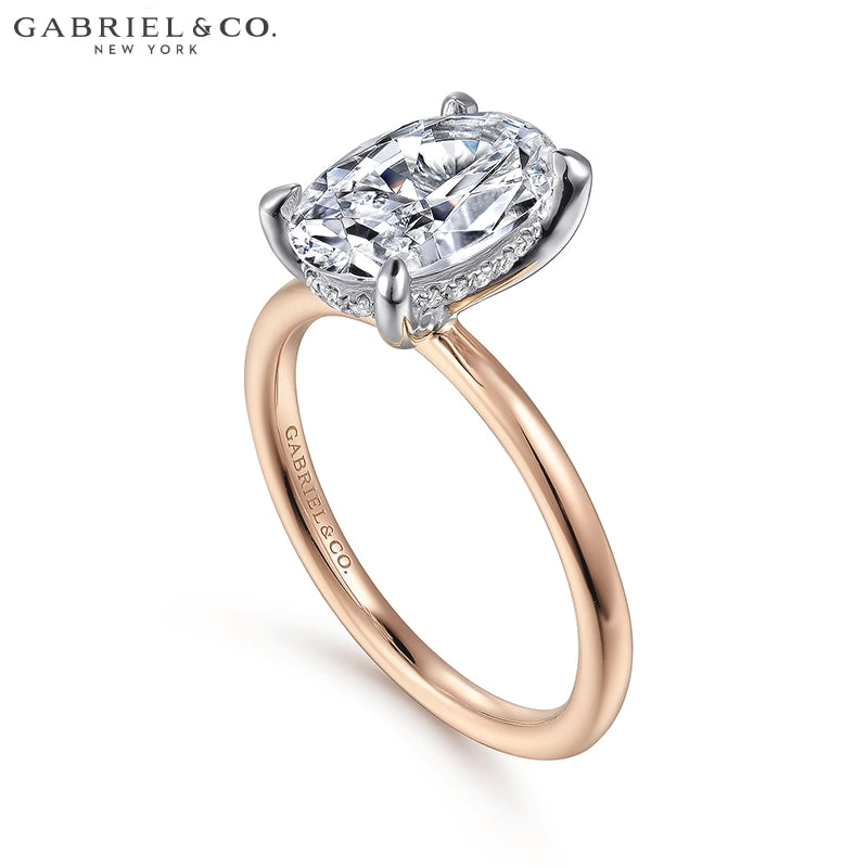 1.25ctr-2.50ctr Oval Cut Lab Grown Diamond Ring Tailor Made