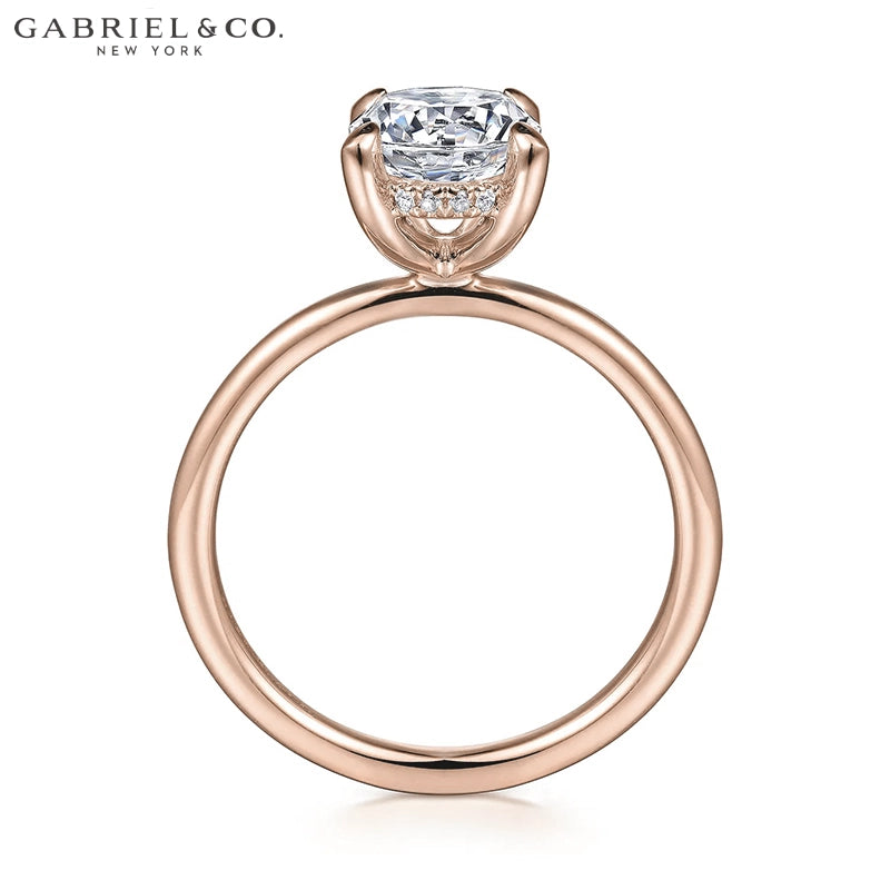 1.62ctw Round Cut Lab Grown Diamond Ring