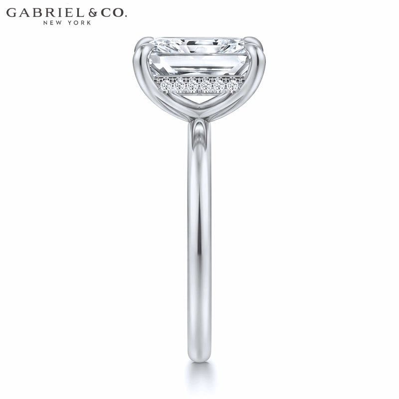 3.00ctr-5.00ctr Radiant Cut Lab Grown Diamond Ring