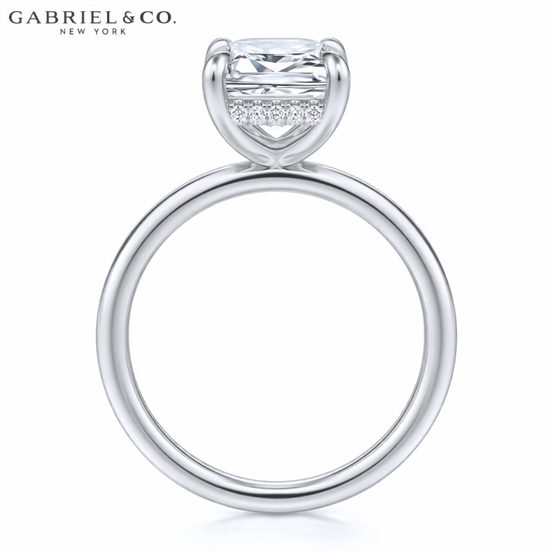 3.00ctr-5.00ctr Radiant Cut Lab Grown Diamond Ring