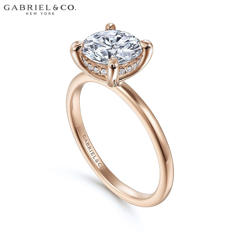 1.25ctr-2.50ctr Round Cut Lab Grown Diamond Ring Tailor Made