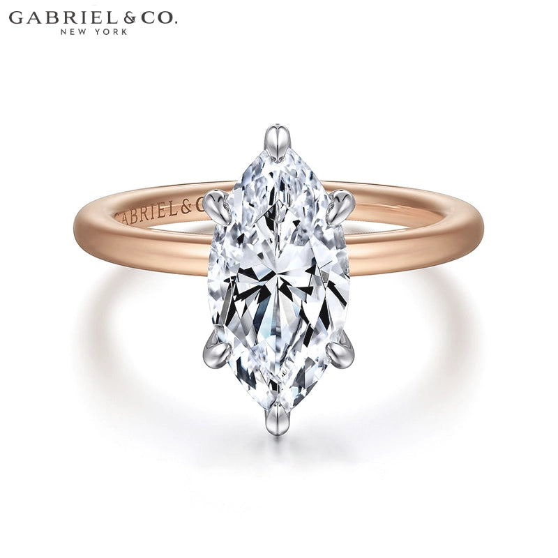 1.25ctr-2.50ctr Marquise Cut Lab Grown Diamond Ring