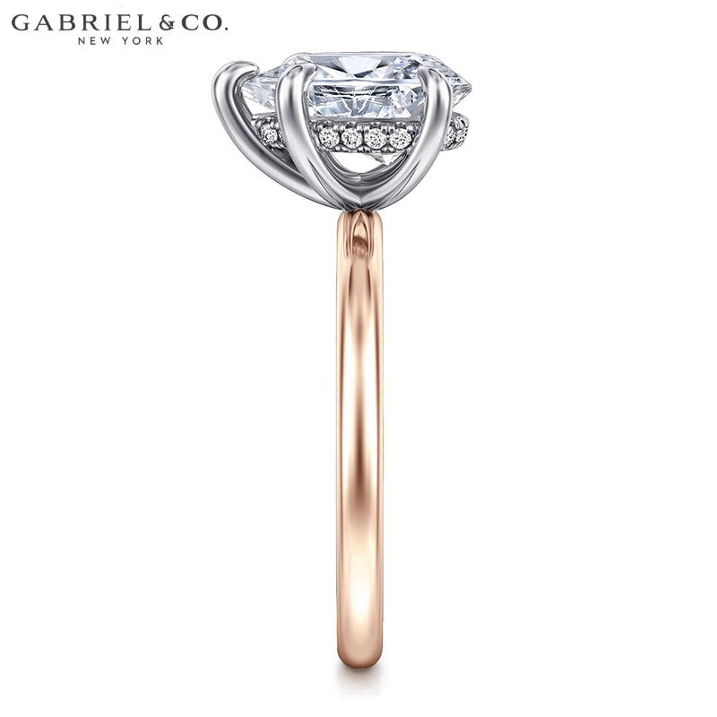 1.25ctr-2.50ctr Pear Cut Lab Grown Diamond Ring