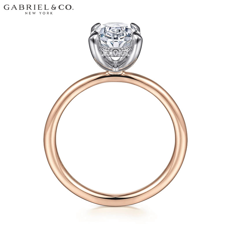 1.25ctr-2.50ctr Oval Cut Lab Grown Diamond Ring Tailor Made
