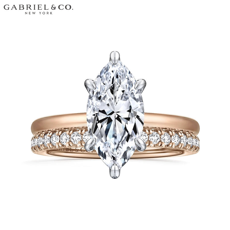 1.25ctr-2.50ctr Marquise Cut Lab Grown Diamond Ring