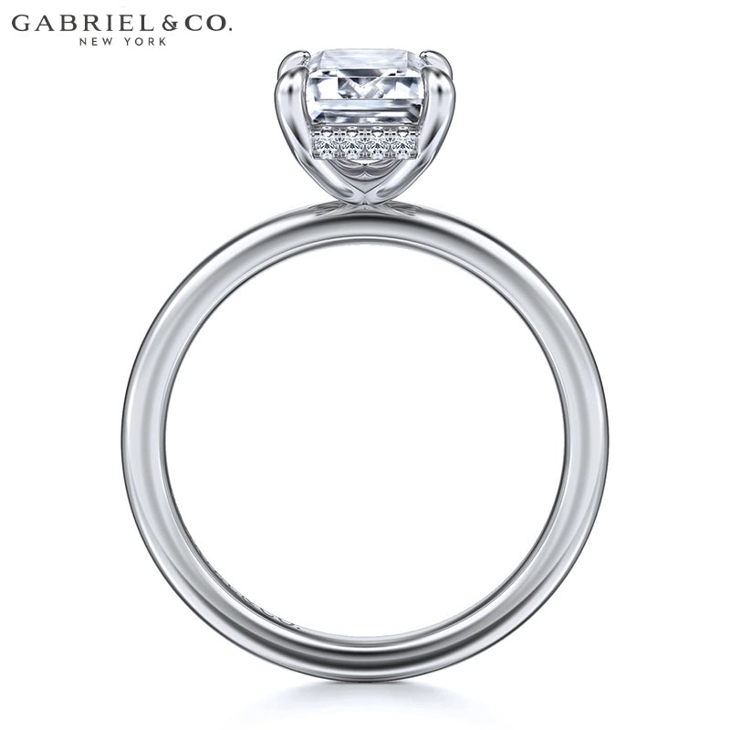 1.25ctr-2.50ctr Emerald Cut Lab Grown Diamond Ring