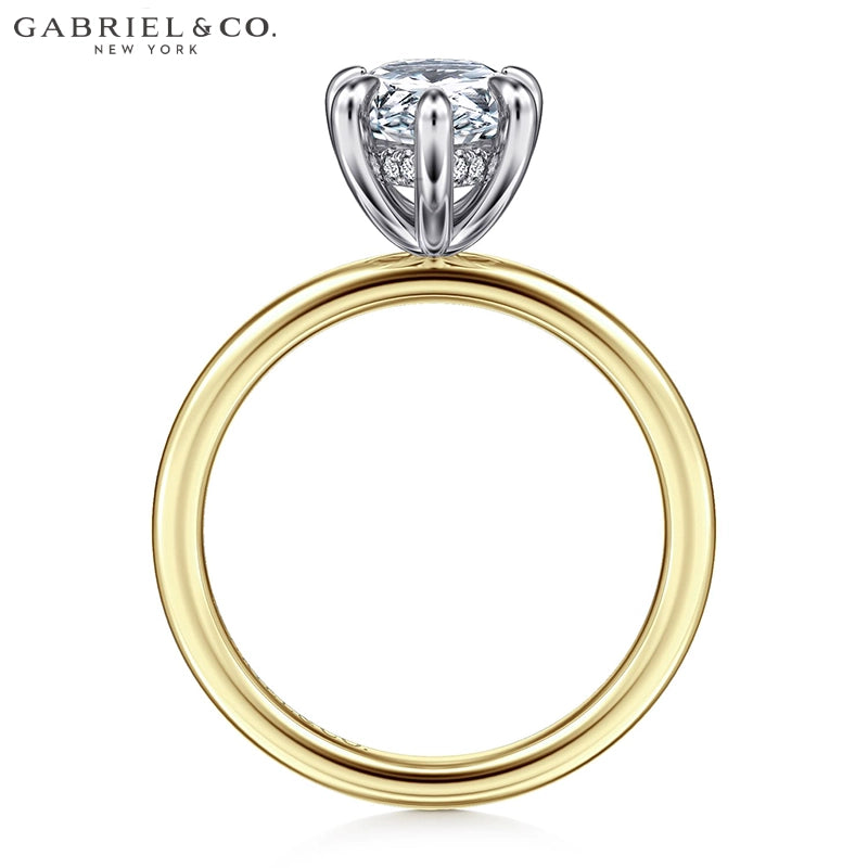 1.25ctr-2.50ctr Pear Cut Lab Grown Diamond Ring