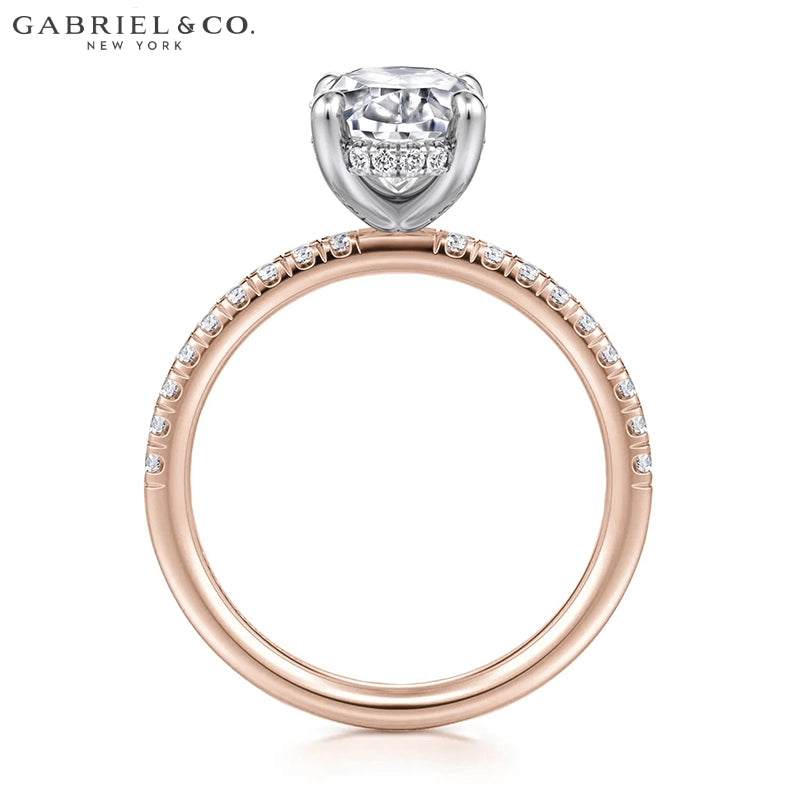 1.25ctr-2.50ctr Oval Cut Lab Grown Diamond Ring Tailor Made