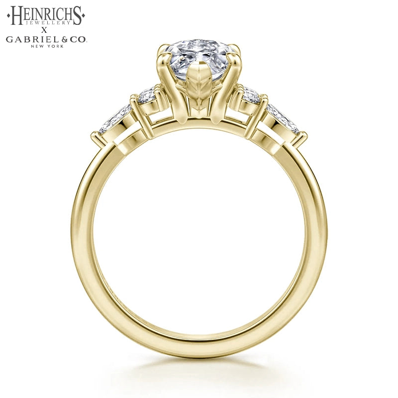 1.25ctr-2.50ctr Marquise Cut Lab Grown Diamond Ring