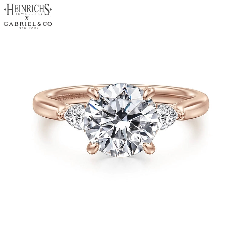 1.25ctr-2.50ctr Round Cut Lab Grown Diamond Ring Tailor Made