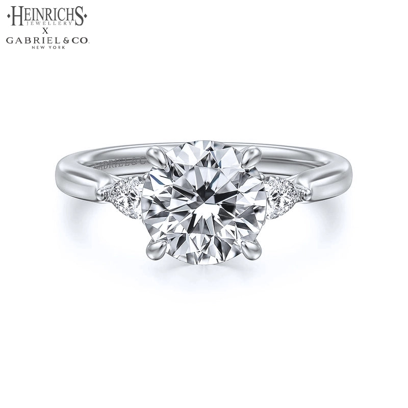 1.25ctr-2.50ctr Round Cut Lab Grown Diamond Ring Tailor Made