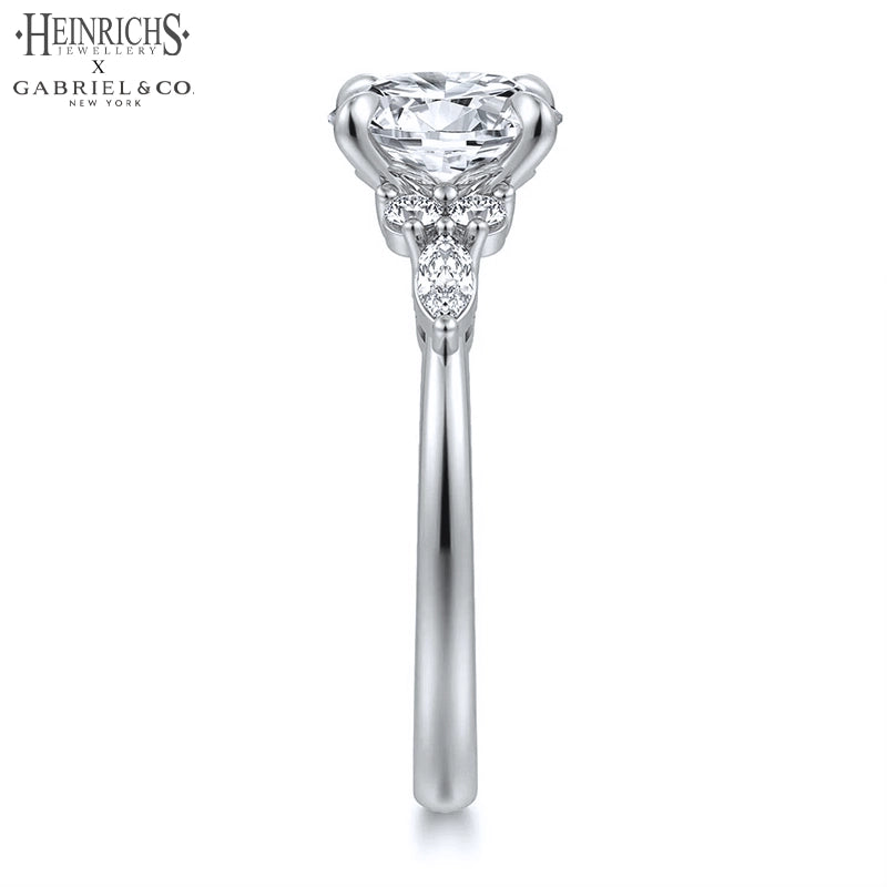 1.25ctr-2.50ctr Round Cut Lab Grown Diamond Ring Tailor Made