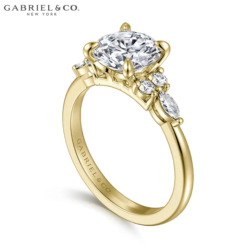 1.00ctr-2.00ctr Round Cut Natural Diamond Ring Tailor Made
