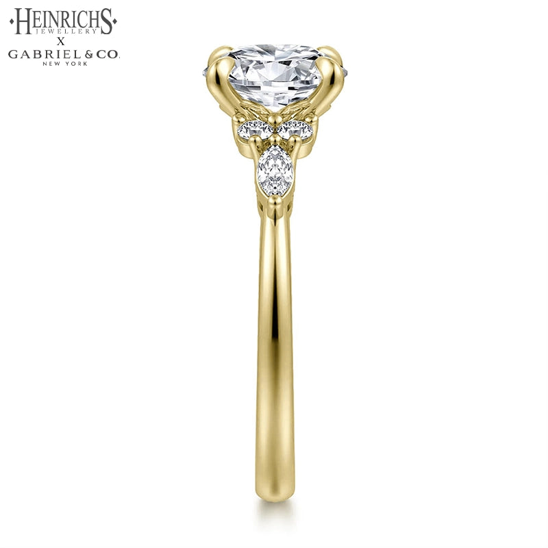 1.25ctr-2.50ctr Round Cut Lab Grown Diamond Ring Tailor Made