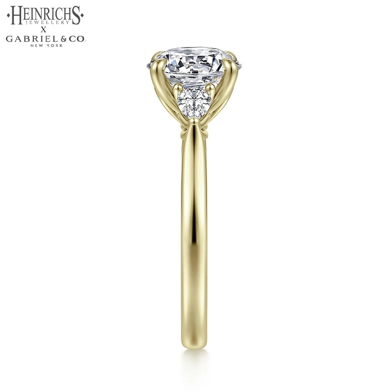 1.25ctr-2.50ctr Round Cut Lab Grown Diamond Ring Tailor Made