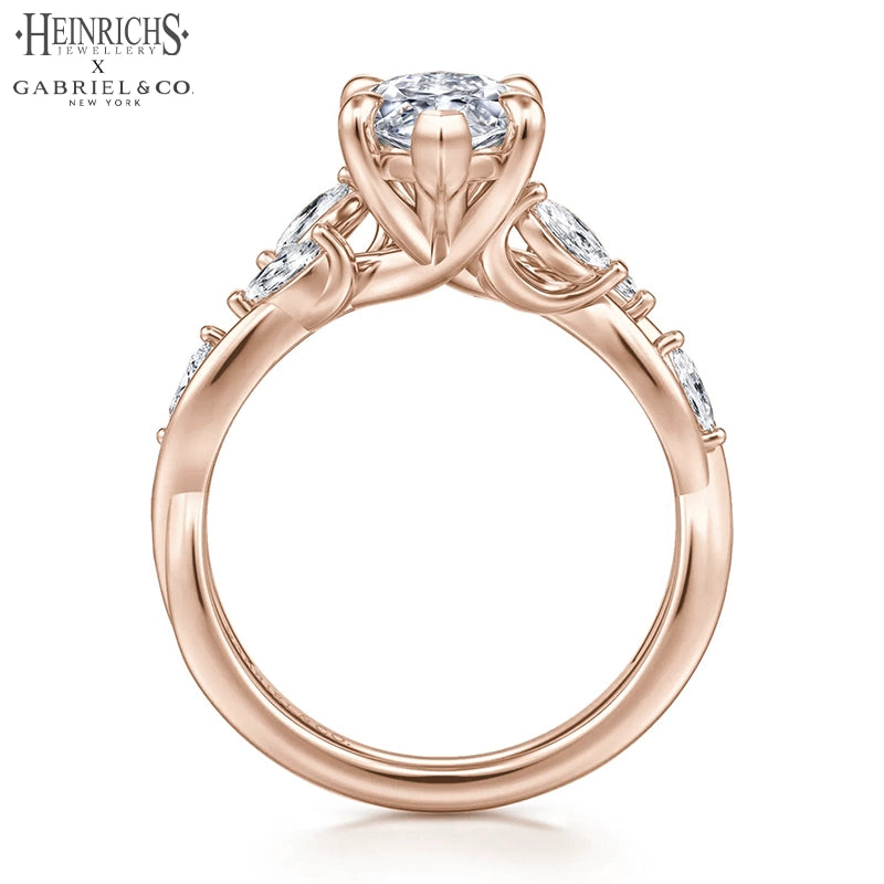 1.25ctr-2.50ctr Marquise Cut Lab Grown Diamond Ring