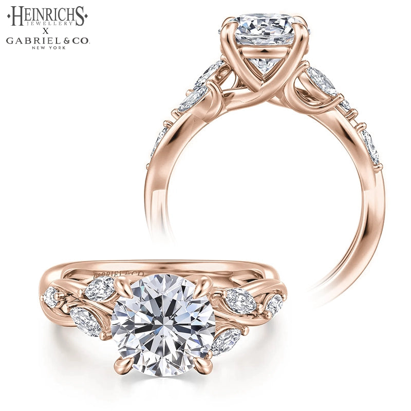 1.25ctr-2.50ctr Round Cut Lab Grown Diamond Ring