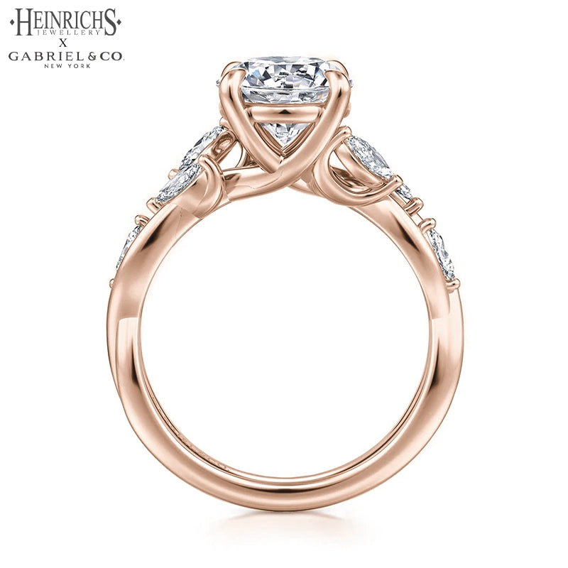 1.25ctr-2.50ctr Round Cut Lab Grown Diamond Ring