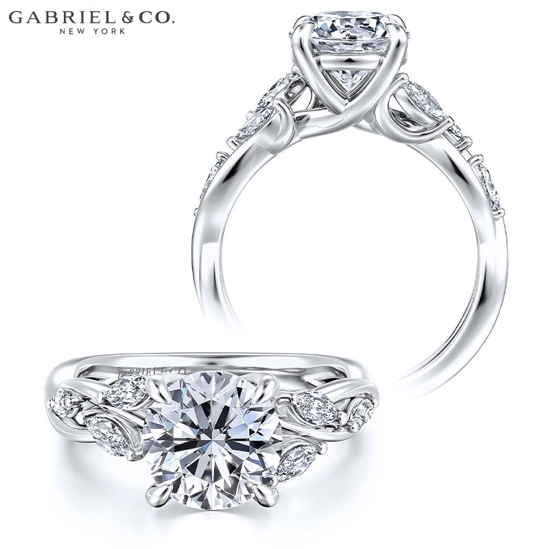 1.90ctw Round Cut Lab Grown Diamond Ring