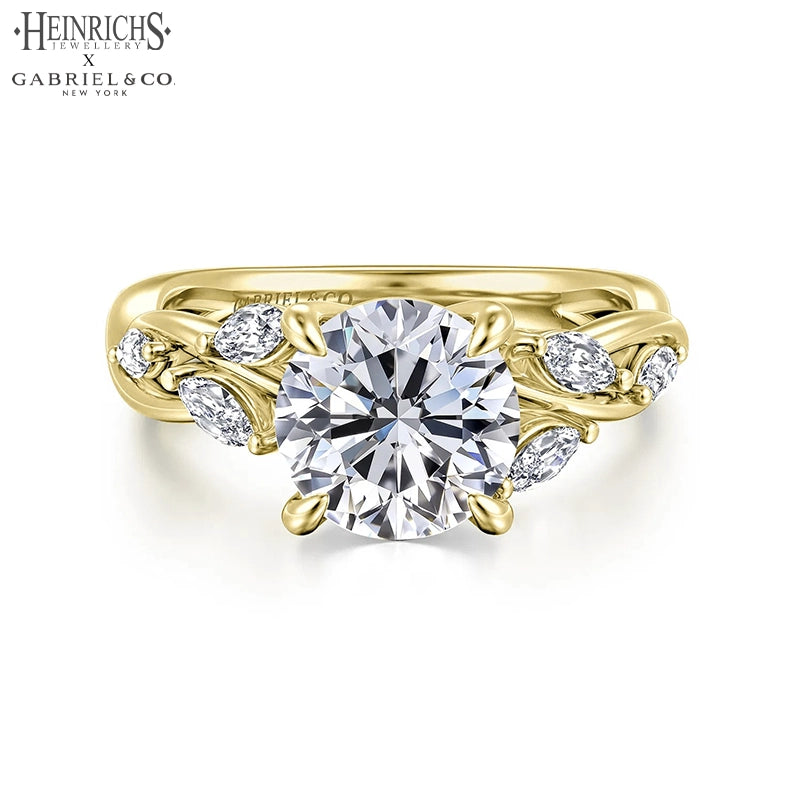 1.25ctr-2.50ctr Round Cut Lab Grown Diamond Ring
