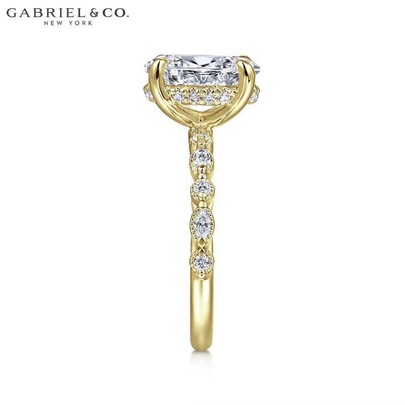 2.30ctw Oval Cut Lab Grown Diamond Ring