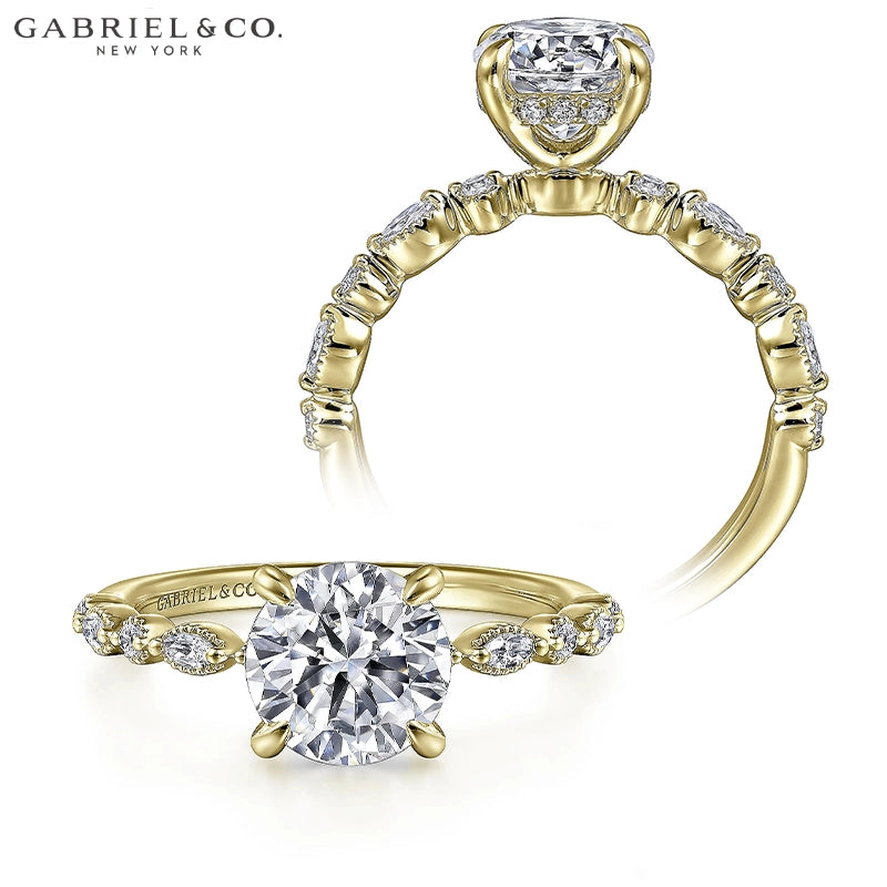 1.84ctw Round Cut Lab Grown Diamond Ring