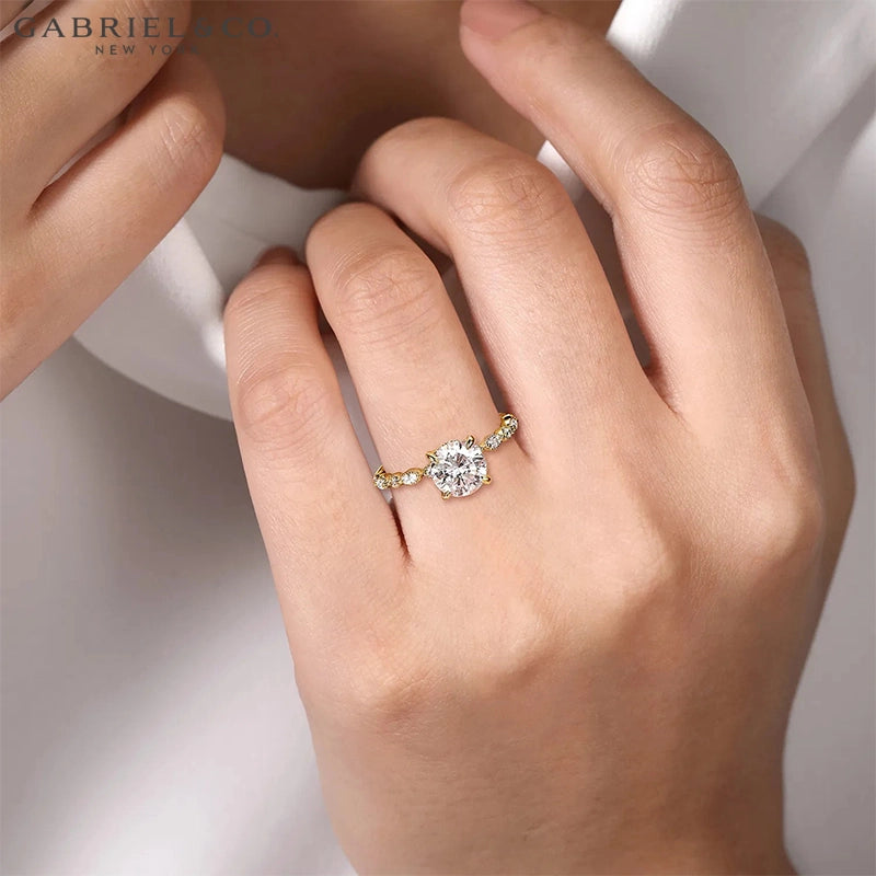1.84ctw Round Cut Lab Grown Diamond Ring