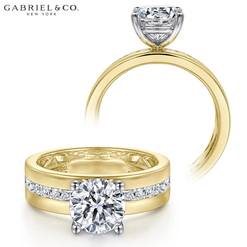 1.25ctr-2.50ctr Round Cut Lab Grown Diamond Ring Tailor Made