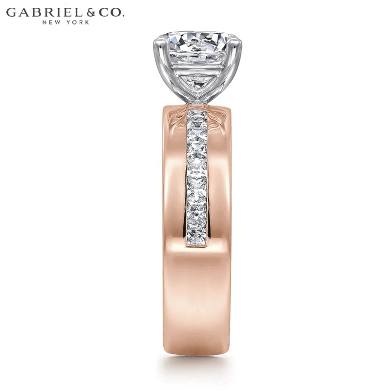 1.25ctr-2.50ctr Round Cut Lab Grown Diamond Ring Tailor Made