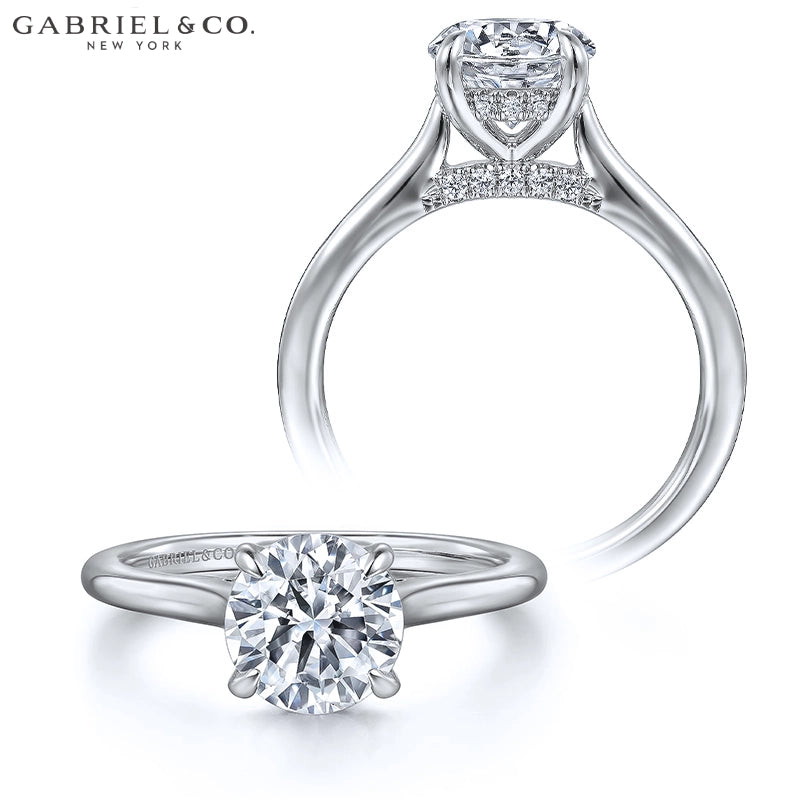 1.25ctr-2.50ctr Round Cut Lab Grown Diamond Ring Tailor Made