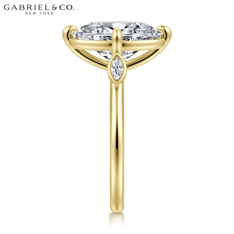 3.00ctr-5.00ctr Oval Cut Lab Grown Diamond Ring Tailor Made