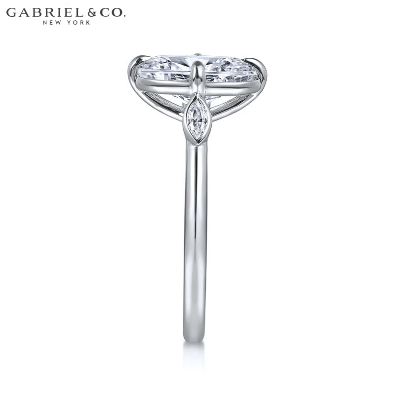 1.25ctr-2.50ctr Oval Cut Lab Grown Diamond Ring Tailor Made