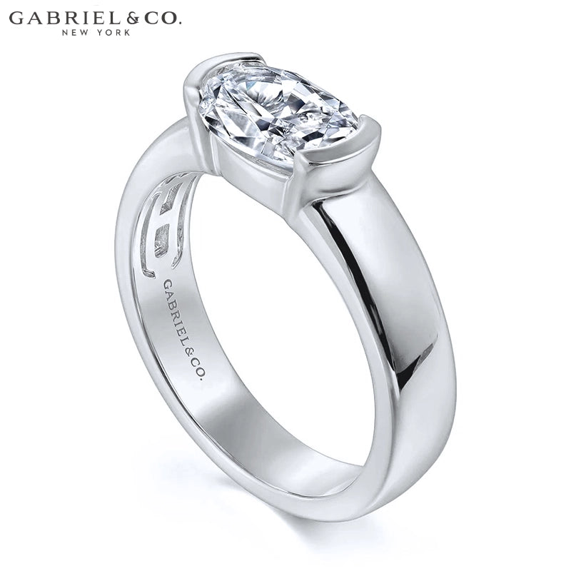 1.25ctr-2.50ctr Oval Cut Lab Grown Diamond Ring Tailor Made