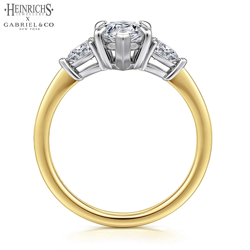 1.50ctr-3.00ctr Marquise Cut Lab Grown Diamond Ring
