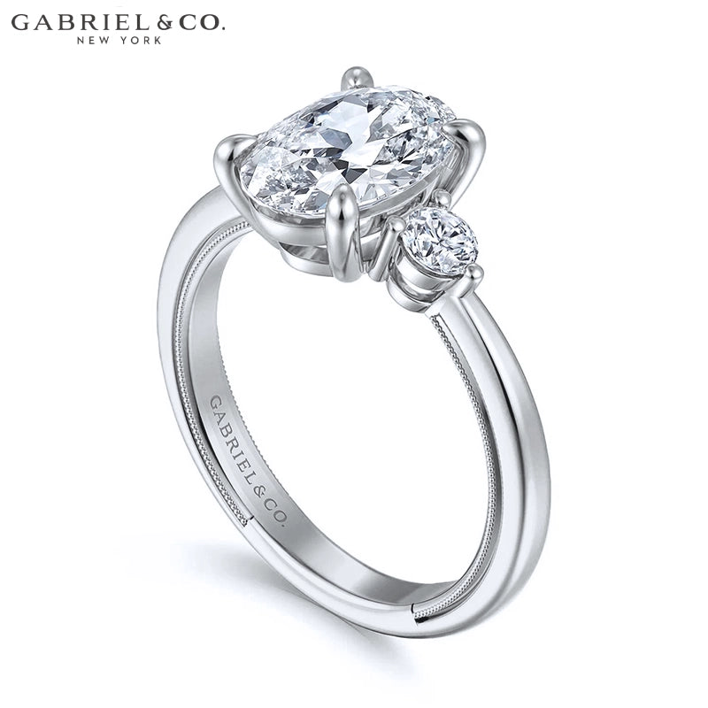 1.25ctr-2.50ctr Oval Cut Lab Grown Diamond Ring Tailor Made