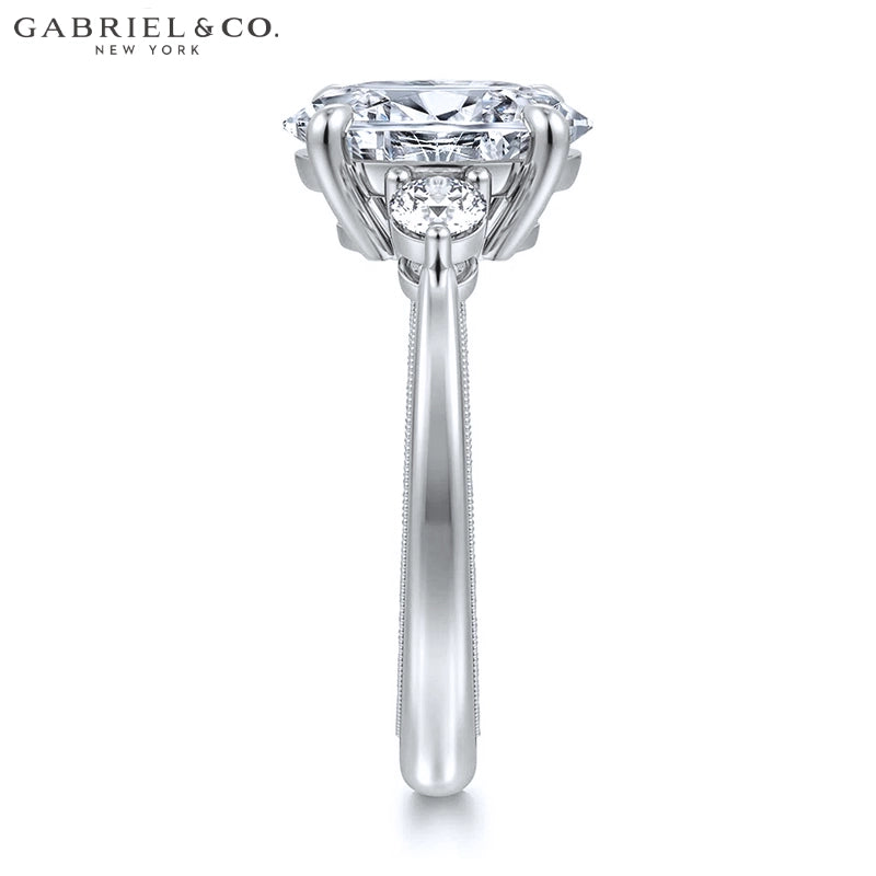 1.25ctr-2.50ctr Oval Cut Lab Grown Diamond Ring Tailor Made